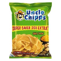 UNCLE CHIPS SPICY TREAT LARGE 